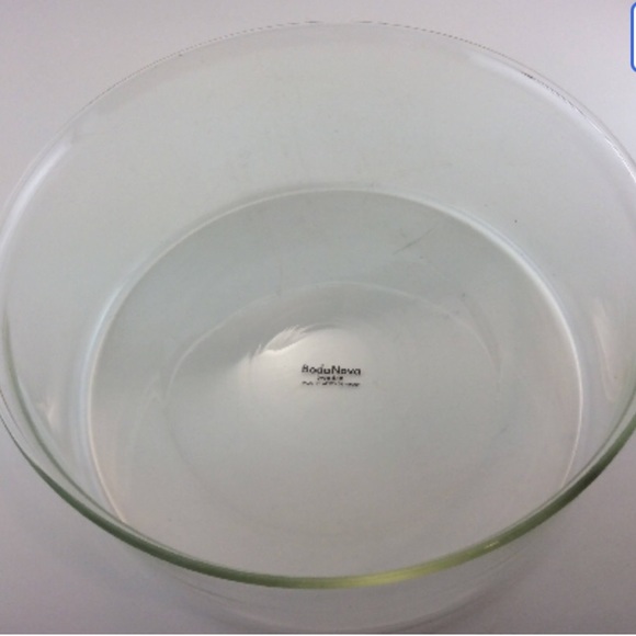 Boda Nova Sweden Salad or Serving Bowl With Cork Trivet Made in West Germany - Picture 5 of 11